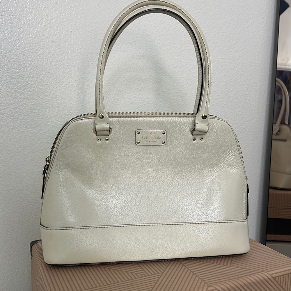 Kate Spade White Leather Purse